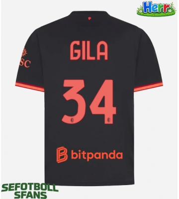 AC Milan Mario Gila #34 Tredje Tröja 2026-27 Kortärmad